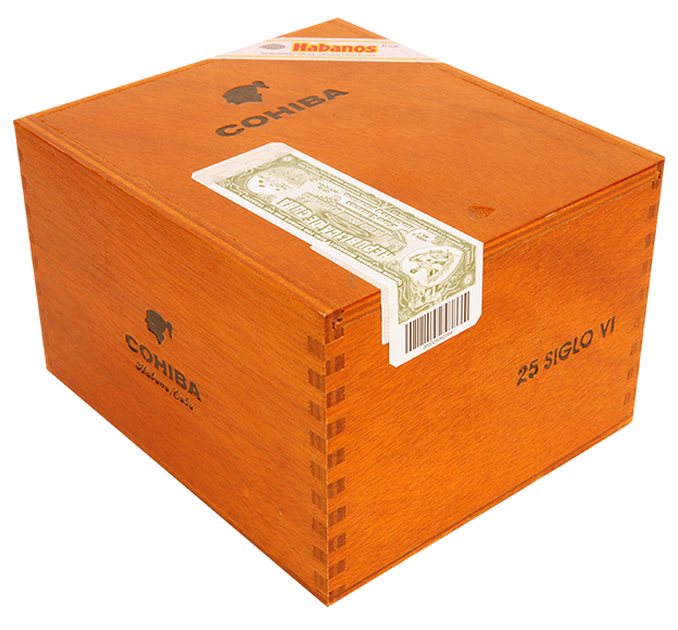 COHIBA SIGLO VI SLB 25 Cigars -- Year: 2018