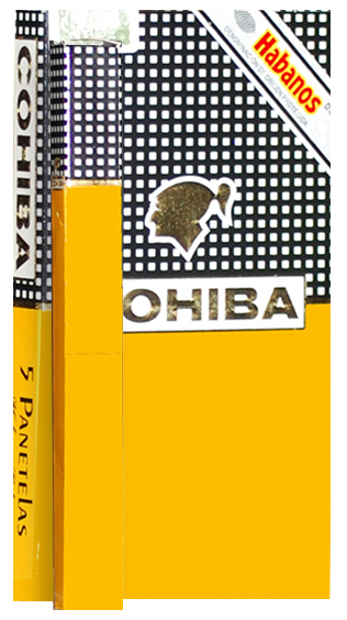COHIBA PANETELAS 25 Cigars (5 packs of 5 Cigars)
