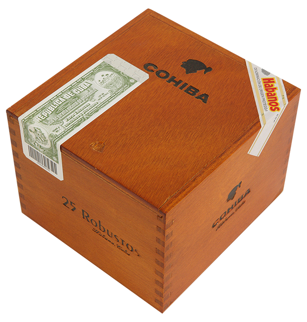 COHIBA ROBUSTOS 25 Cigars