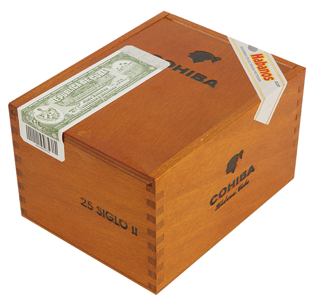 COHIBA SIGLO II 25 Cigars --- Year: 2016