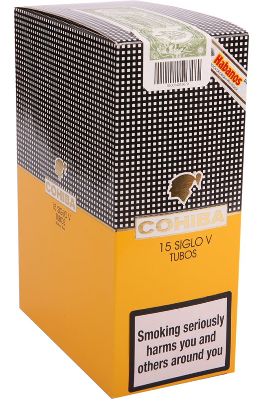 COHIBA SIGLO V A/T 15 Cigars (5 packs of 3 Cigars)