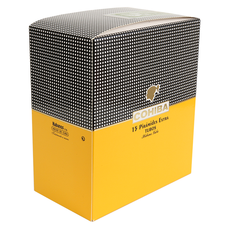 COHIBA PIRAMIDES EXTRA A/T 15 Cigars (5 packs of 3 Cigars)