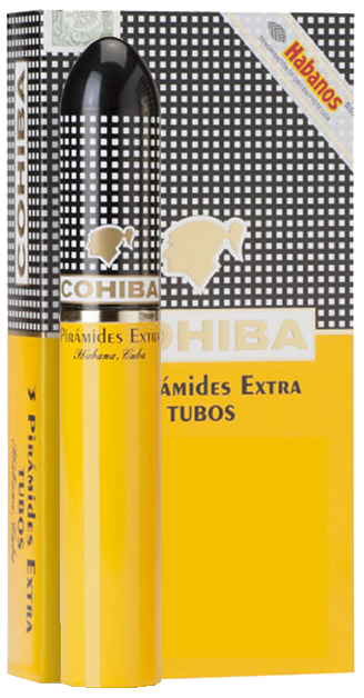COHIBA PIRAMIDES EXTRA A/T 15 Cigars (5 packs of 3 Cigars)