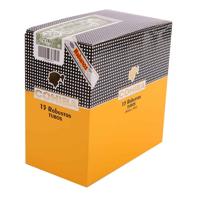 COHIBA ROBUSTOS A/T 15 Cigars (5 packs of 3 Cigars)