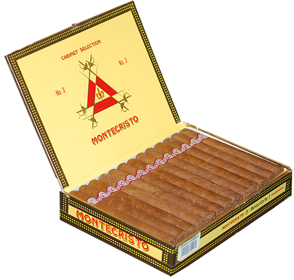 MONTECRISTO NO. 3 25 Cigars