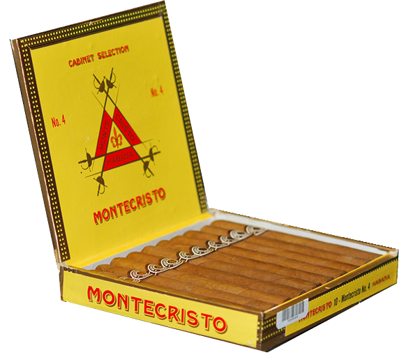 MONTECRISTO NO.4  - 10 Cigars