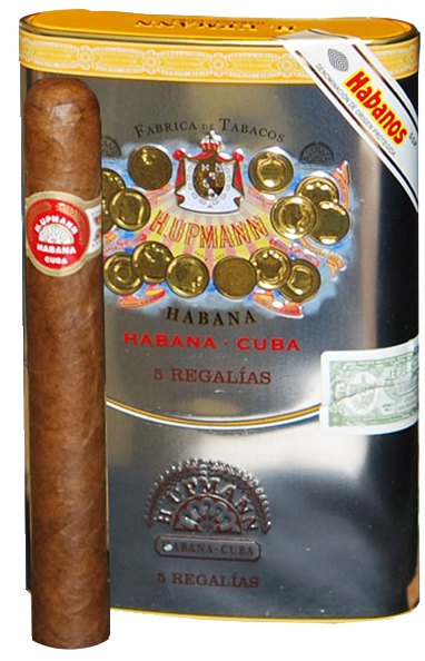H.UPMANN REGALIAS 5 Cigars ( 10 Tins of 50 Cigars)