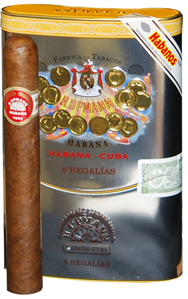 H.UPMANN REGALIAS 5 Cigars ( 10 Tins of 50 Cigars)