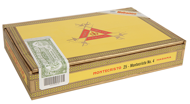 MONTECRISTO NO. 4 25 Cigars