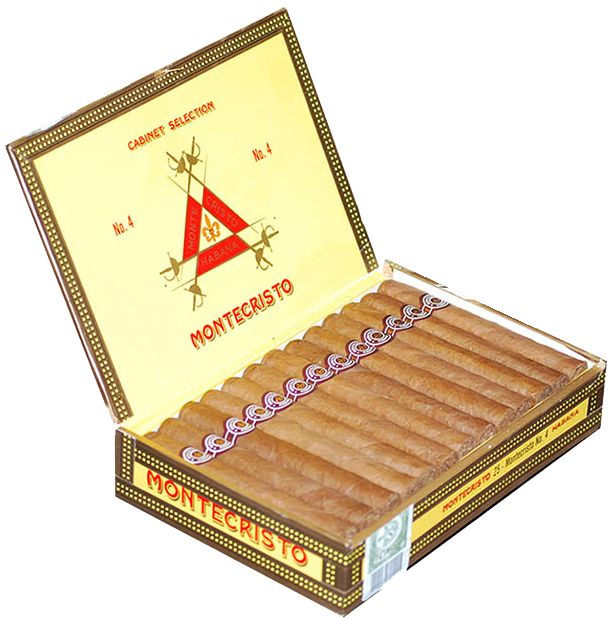 MONTECRISTO NO. 4 25 Cigars