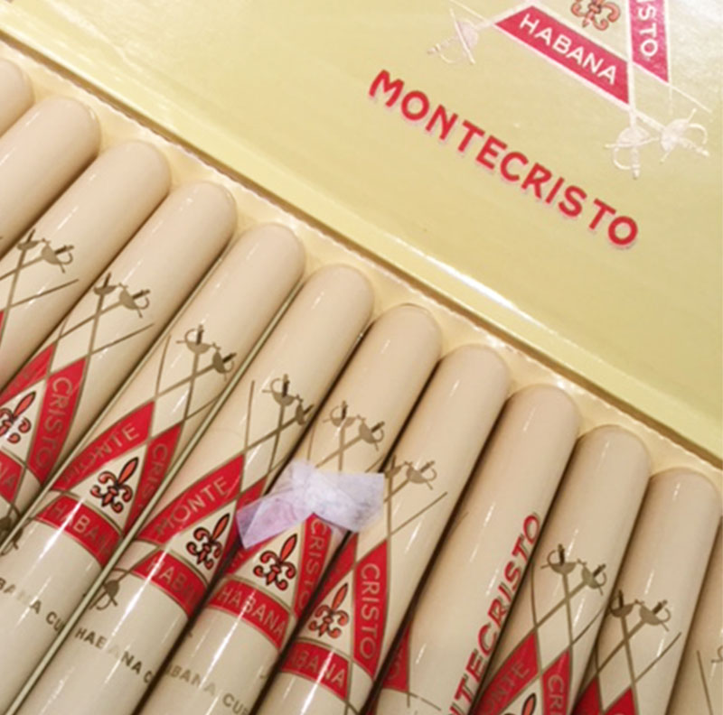 MONTECRISTO TUBOS A/T 25 Cigars