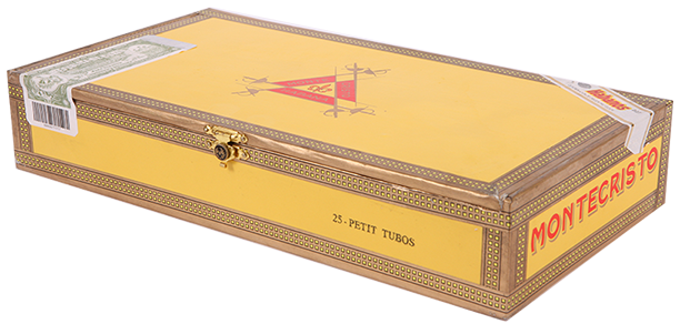 MONTECRISTO PETIT TUBOS A/T 25 Cigars