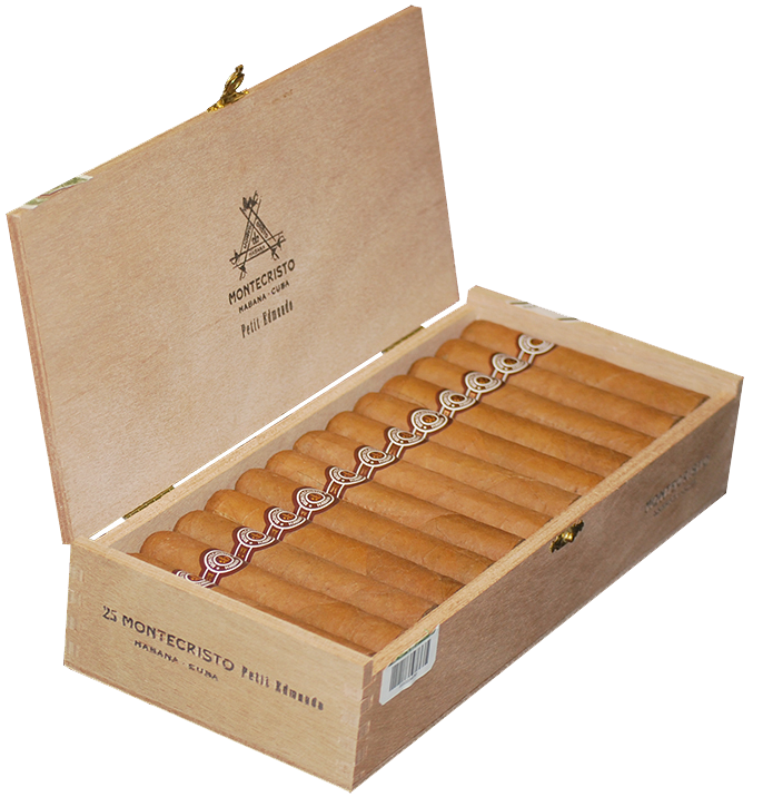 MONTECRISTO PETIT EDMUNDO 25 CIGARS --- Year: 2018