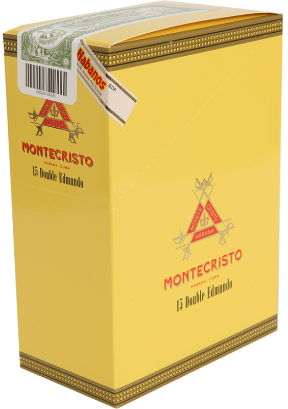 MONTECRISTO DOUBLE EDMUNDO 15 Cigars (5 packs of 3 Cigars)