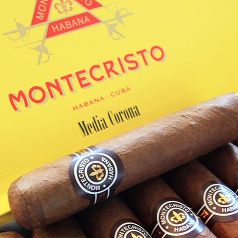 MONTECRISTO MEDIA CORONA 25 Cigars