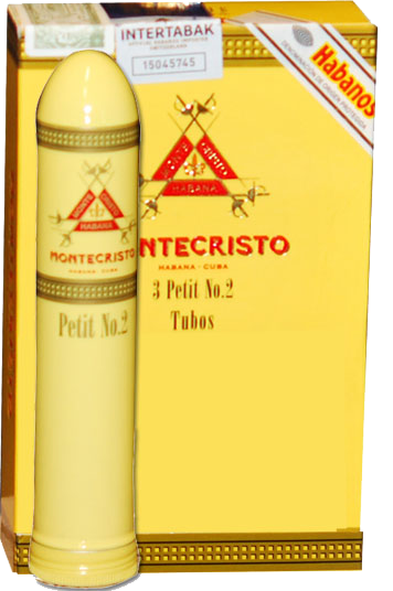 MONTECRISTO PETIT NO.2 A/T 15 Cigars (5 packs of 3 Cigars)