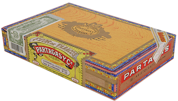 PARTAGAS ARISTOCRATS 25 Cigars