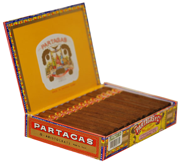 PARTAGAS ARISTOCRATS 25 Cigars