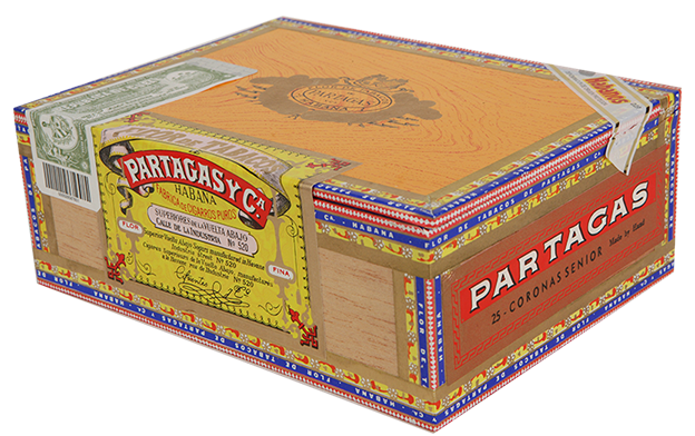 PARTAGAS CORONAS SENIOR A/T 25 Cigars