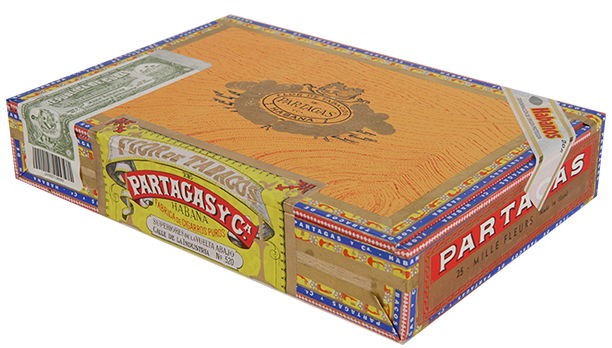 PARTAGAS MILLE FLEURS 25 Cigars