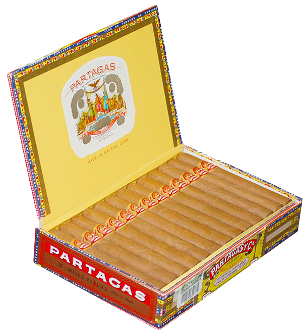 PARTAGAS MILLE FLEURS 25 Cigars