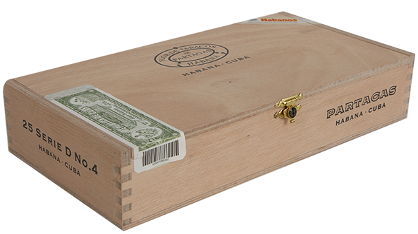 PARTAGAS SERIE D NO. 4 25 Cigars --- Year: 2016
