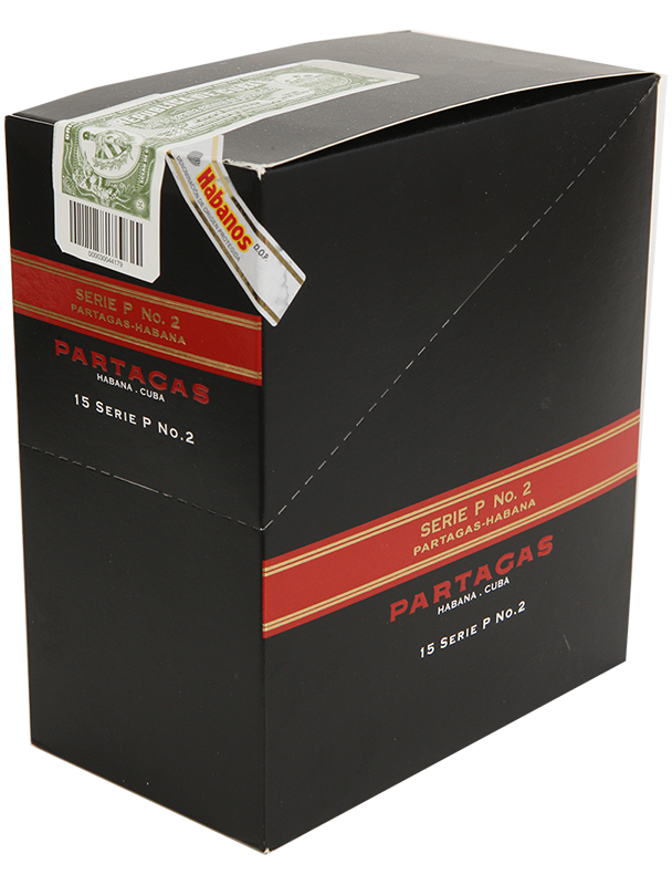 PARTAGAS SERIE P NO.2 A/T 15 Cigars (5 packs of 3 Cigars)