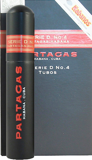 PARTAGAS SERIE D NO.4 A/T 15 Cigars (5 packs of 3 Cigars)