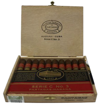 PARTAGAS SERIE C NO.3 (LE 2012) - 10 Cigars