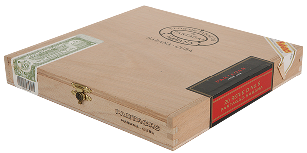 PARTAGAS SERIE D NO 6 20 CIGARS