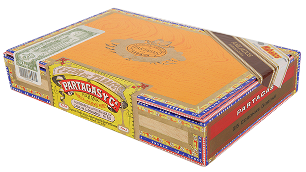 PARTAGAS CORONAS GORDAS ANEJADOS 25 Cigars