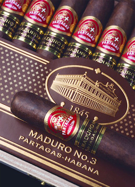 PARTAGAS MADURO NO.3 25 Cigars