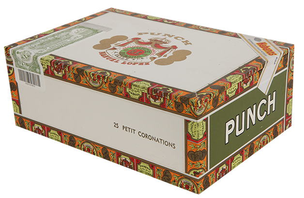 PUNCH PETIT CORONATION AT 25 CIGARS