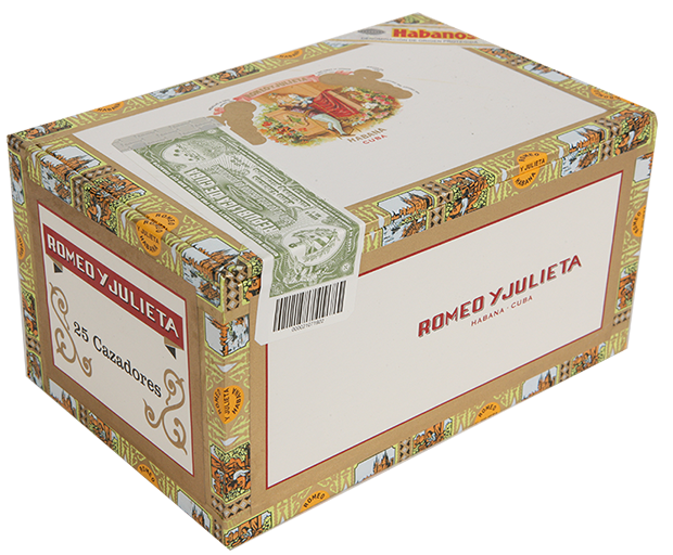 ROMEO & JULIETA CAZADORES 25 Cigars