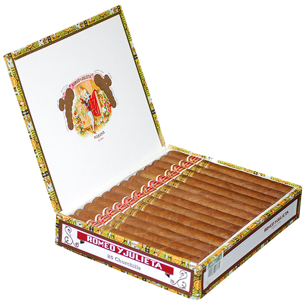 ROMEO & JULIETA CHURCHILLS 25 Cigars