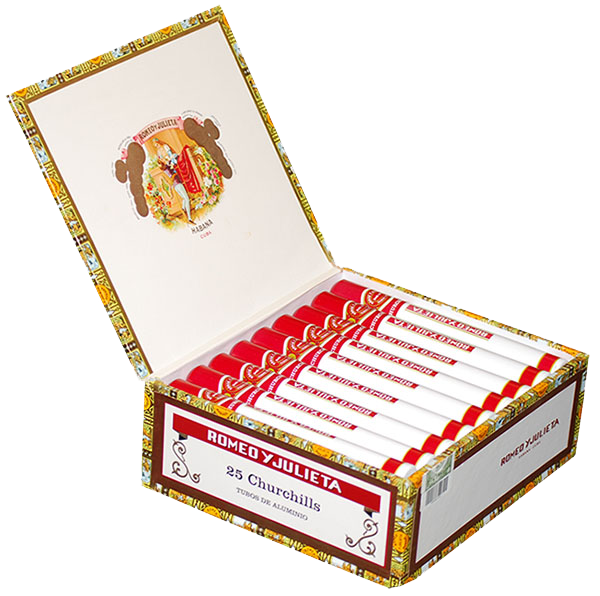 ROMEO & JULIETA CHURCHILLS A/T 25 Cigars