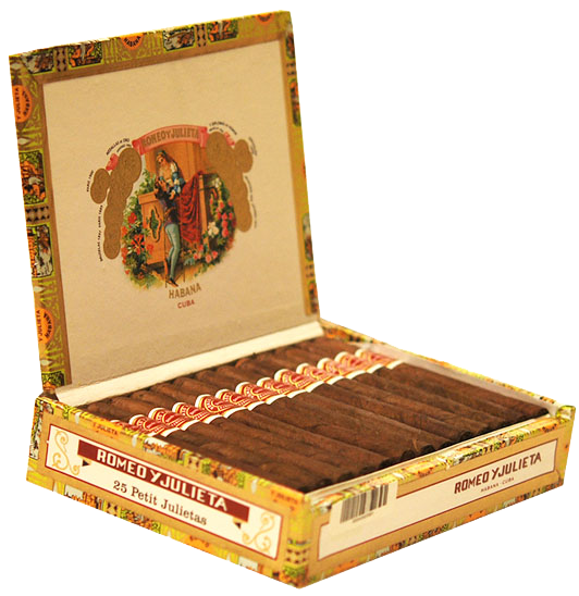 ROMEO & JULIETA PETIT JULIETAS 25 Cigars