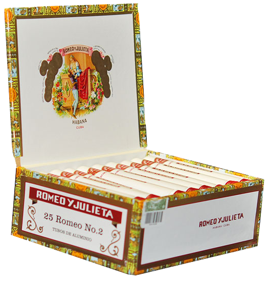 ROMEO & JULIETA NO. 2 A/T 25 Cigars