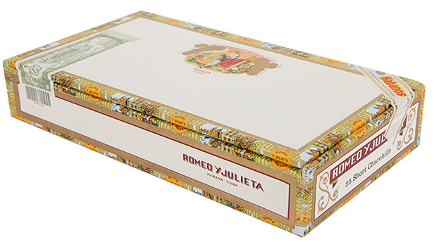 ROMEO & JULIETA SHORT CHURCHILLS 25 Cigars