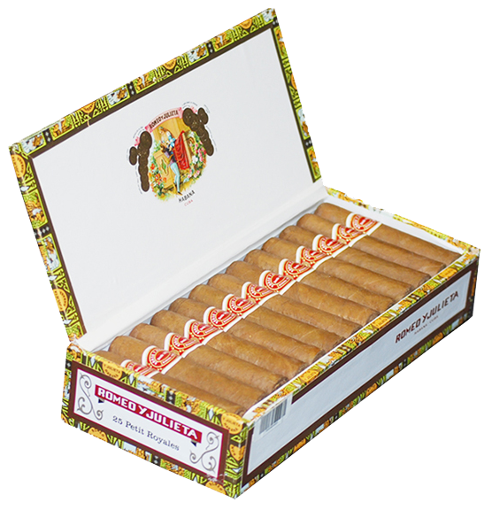 ROMEO Y JULIETA PETIT ROYAL 25 Cigars